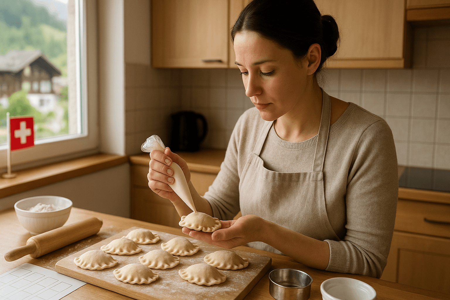 Sprzedajesz pierogi lub torty z domu? Żywność domowa w Szwajcarii legalnie: zgłoszenia, HACCP light i etykiety alergenne