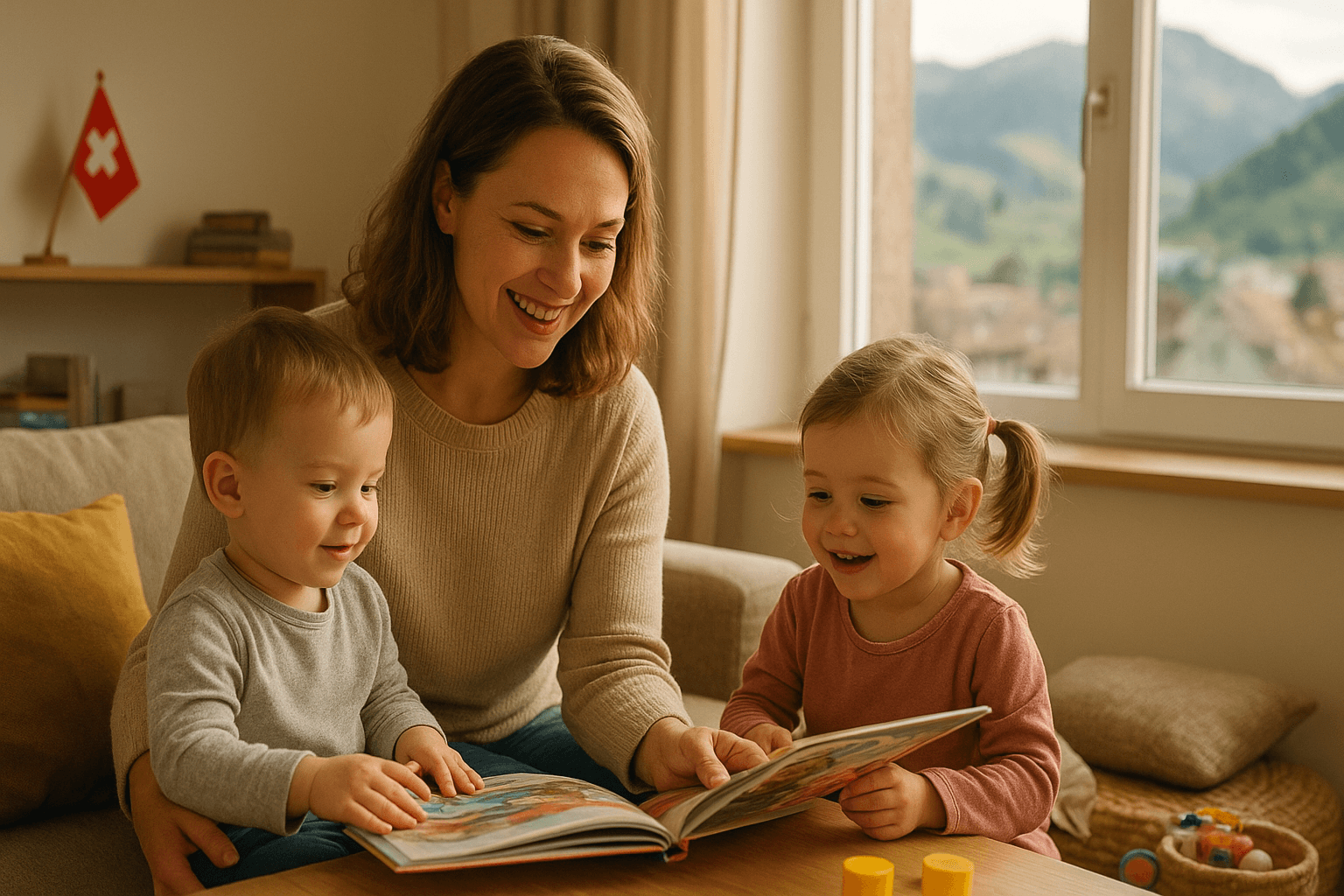 Tagesfamilien/Tagesmutter w Szwajcarii: legalna opieka domowa, koszty, ubezpieczenie i umowa