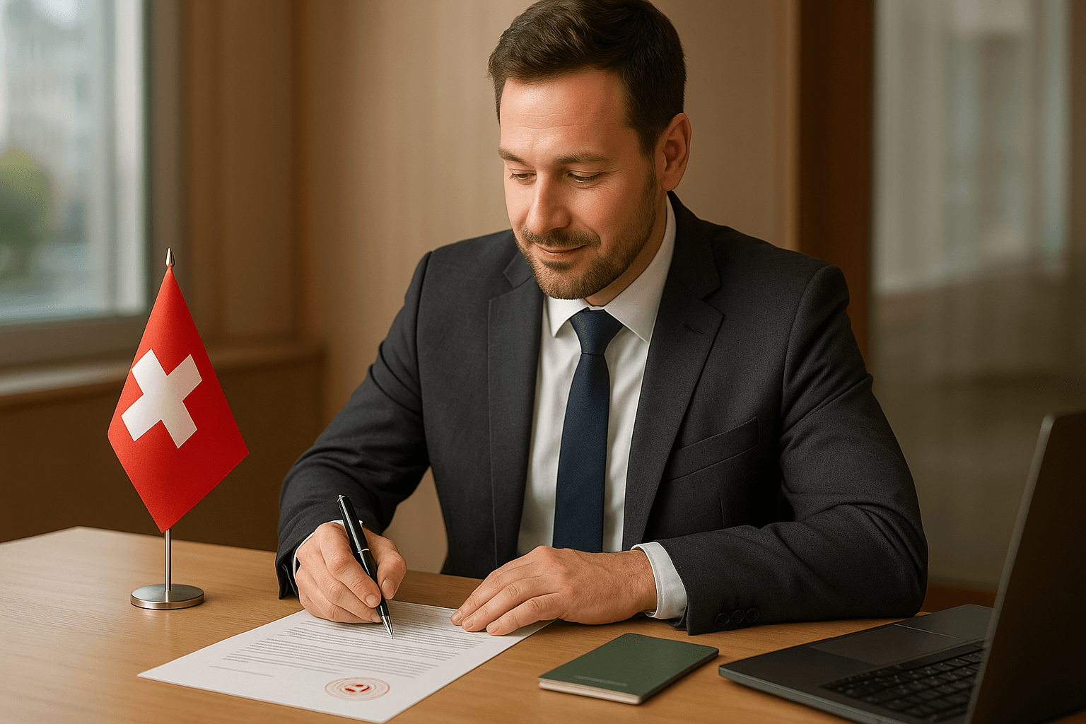 Zakładasz spółkę GmbH/Sàrl w Szwajcarii: kapitał 20 000 CHF, notariusz, AHV i VAT krok po kroku