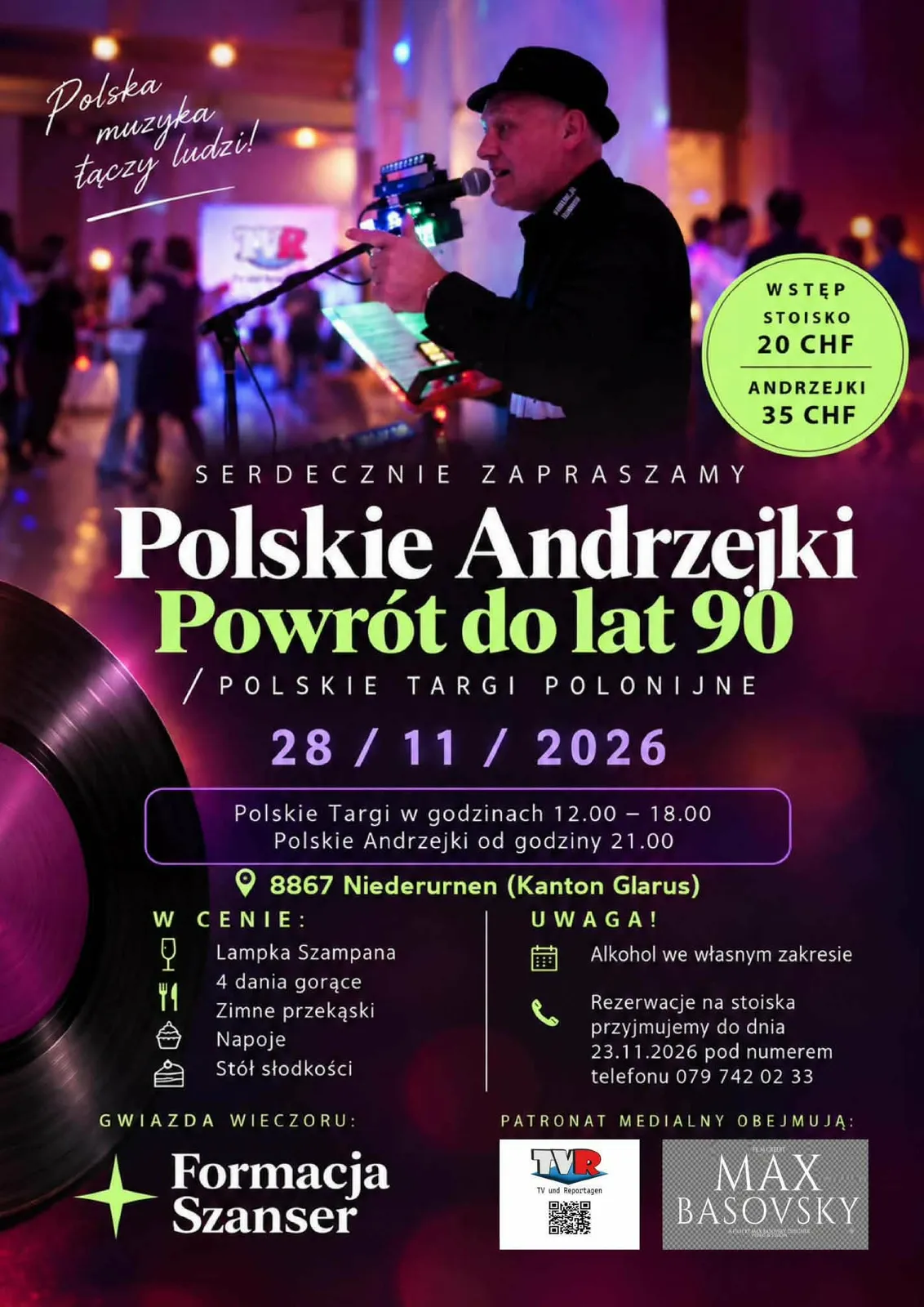 Polskie Targi Polonijne I Polskie Andrzejki w stylu lat 90