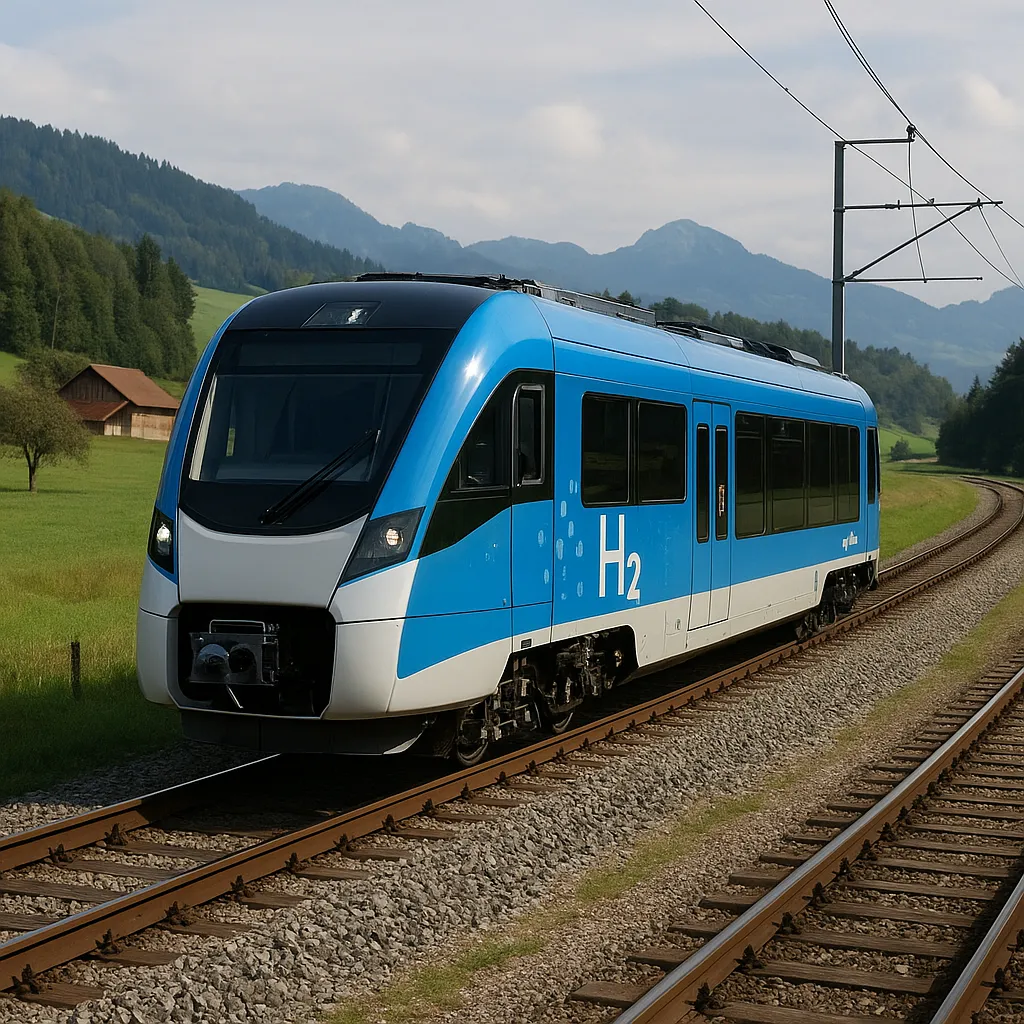 Stadler testuje w Szwajcarii 21 pociągów wodorowych