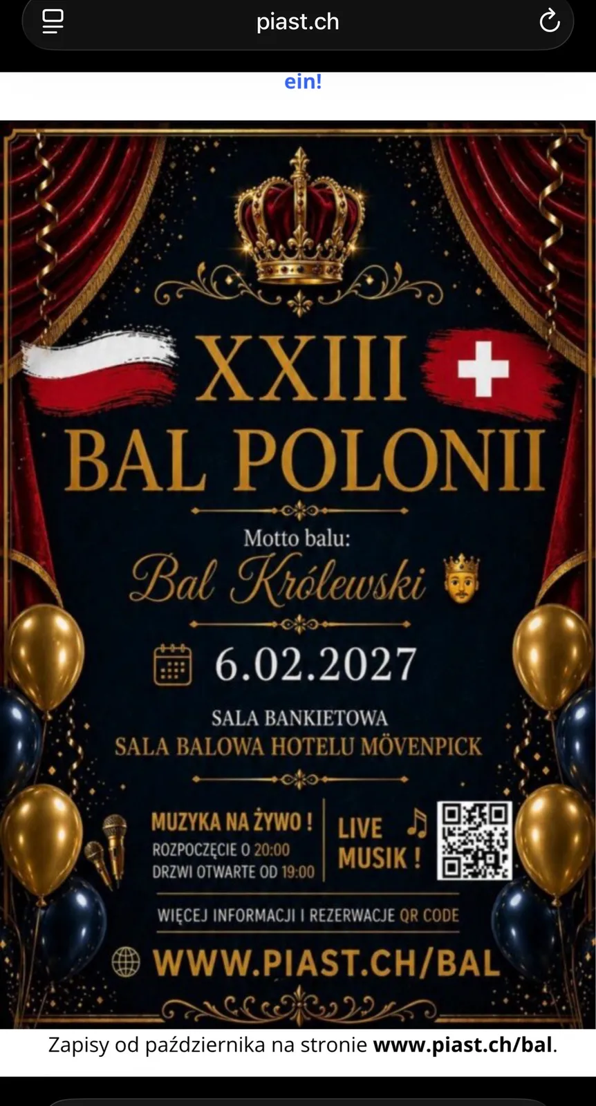 Bal Polonii 2027